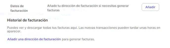 Billing - Download invoice 2 ES