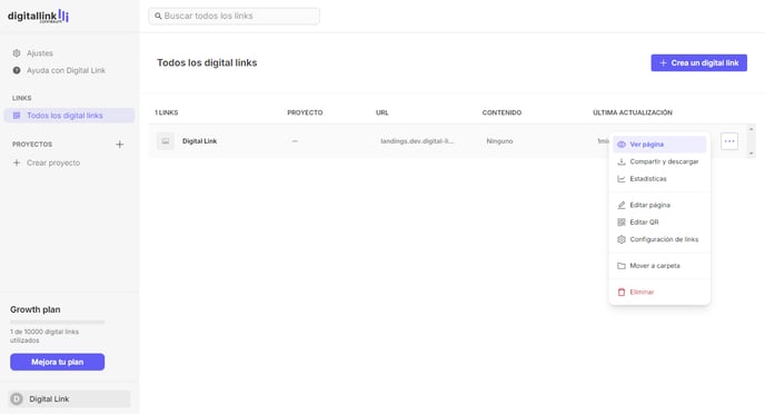 View page ES